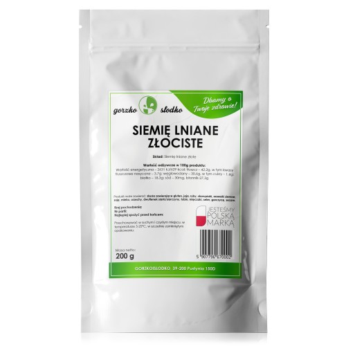 Siemię lniane złociste